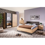 INOSIGN Schlafzimmer-Set »Sardinia«, (Set, 4 tlg.), braun