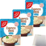 Gut & Günstig Express Reis Basmati 3er Pack 3x250g Packung usy Block