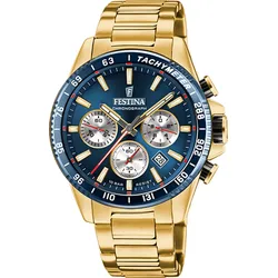 Herrenchronograph mit blauem Zifferblatt - Festina Modell: 20634_2