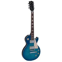 Dimavery LP-750 E-Gitarre, faded blueburst