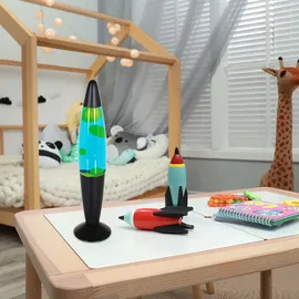 MEXLITE Lavalampe Schwarz