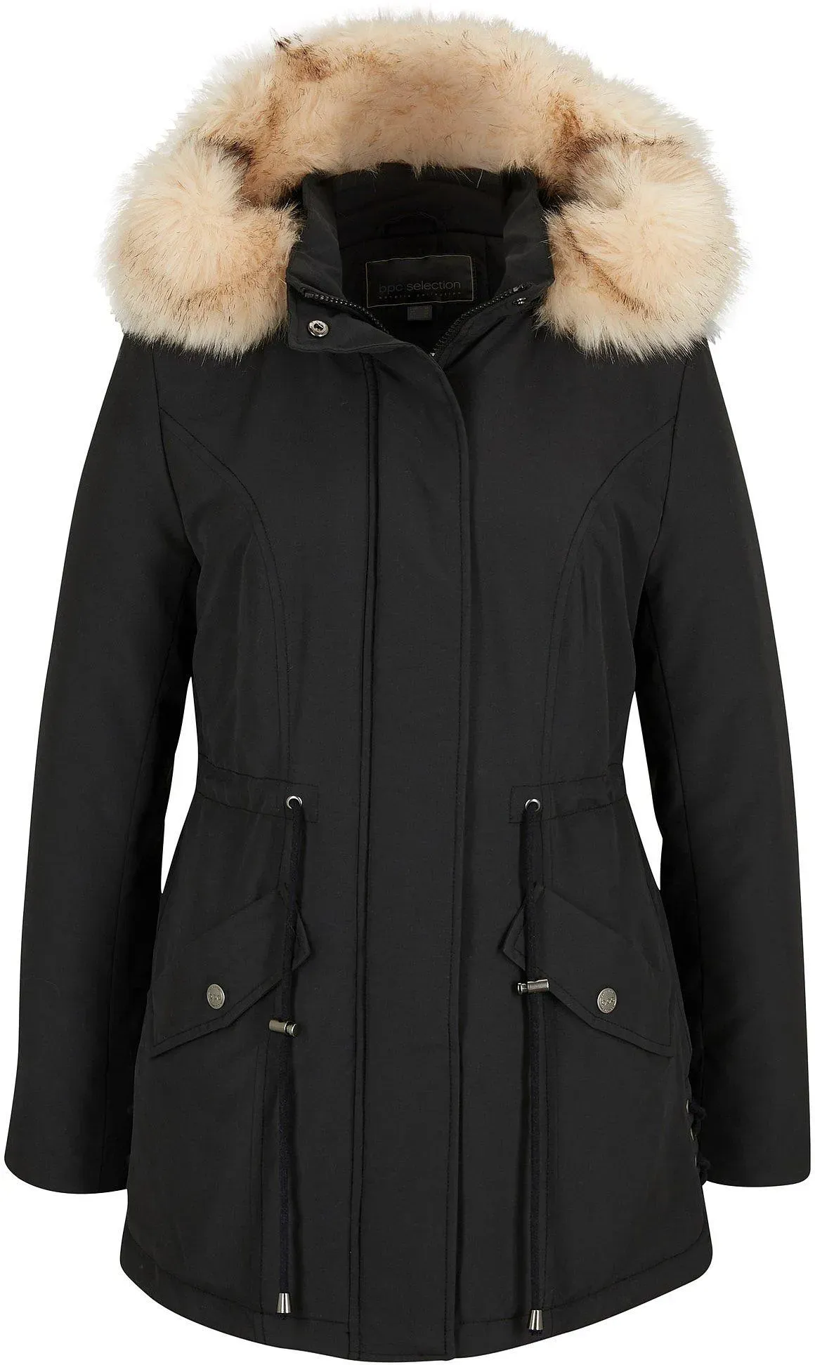 bonprix Parka, schwarz, 38