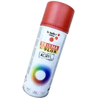 Lackspray Acryl Sprühlack Prisma Color RAL, Farbwahl, glänzend, matt, 400ml, Schuller Lackspray:Feuerrot RAL 3000 Matt