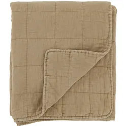 Chic Antique Aix Vintage Quilt, L180/B130 cm, Honig