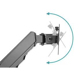Digitus Universal Single Monitorhalter mit Gasdruckfeder Schwarz