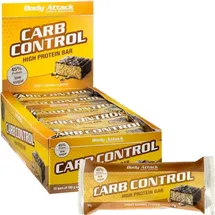 Body Attack Carb Control Crispy Caramel Riegel 100 g