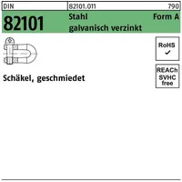 Industrial Quality Supplies DIN 82101 Schäkel Stahl A GR.