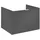 EMCO Waschtischunterschrank 60,8 x 44 x 47,5 cm Schwarz