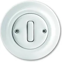 Busch-Jaeger Wechselschalter-Einsatz Porzellan 2002/6 UJ-64