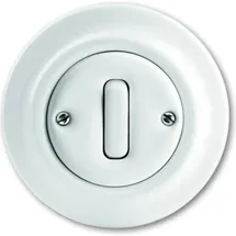 Busch-Jaeger Wechselschalter-Einsatz Porzellan 2002/6 UJ-64