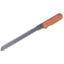 wolfcraft Dämmstoffmesser 270 mm mit Holzgriff, 4119000