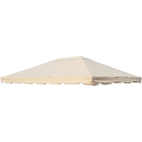 OUTFLEXX Ersatzdach für Sahara Pavillon, beige, Polyester, 300 x 400 cm
