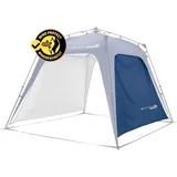 Lumaland Seitenwand für Pavillon 225 x 1,55 x 1,325 m Blau