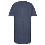 S.Oliver Damen Nachthemd Dunkelblau Gr.32