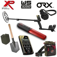 XP Metalldetektor XP ORX EL HF RC WS Audio Komplettset schwarz