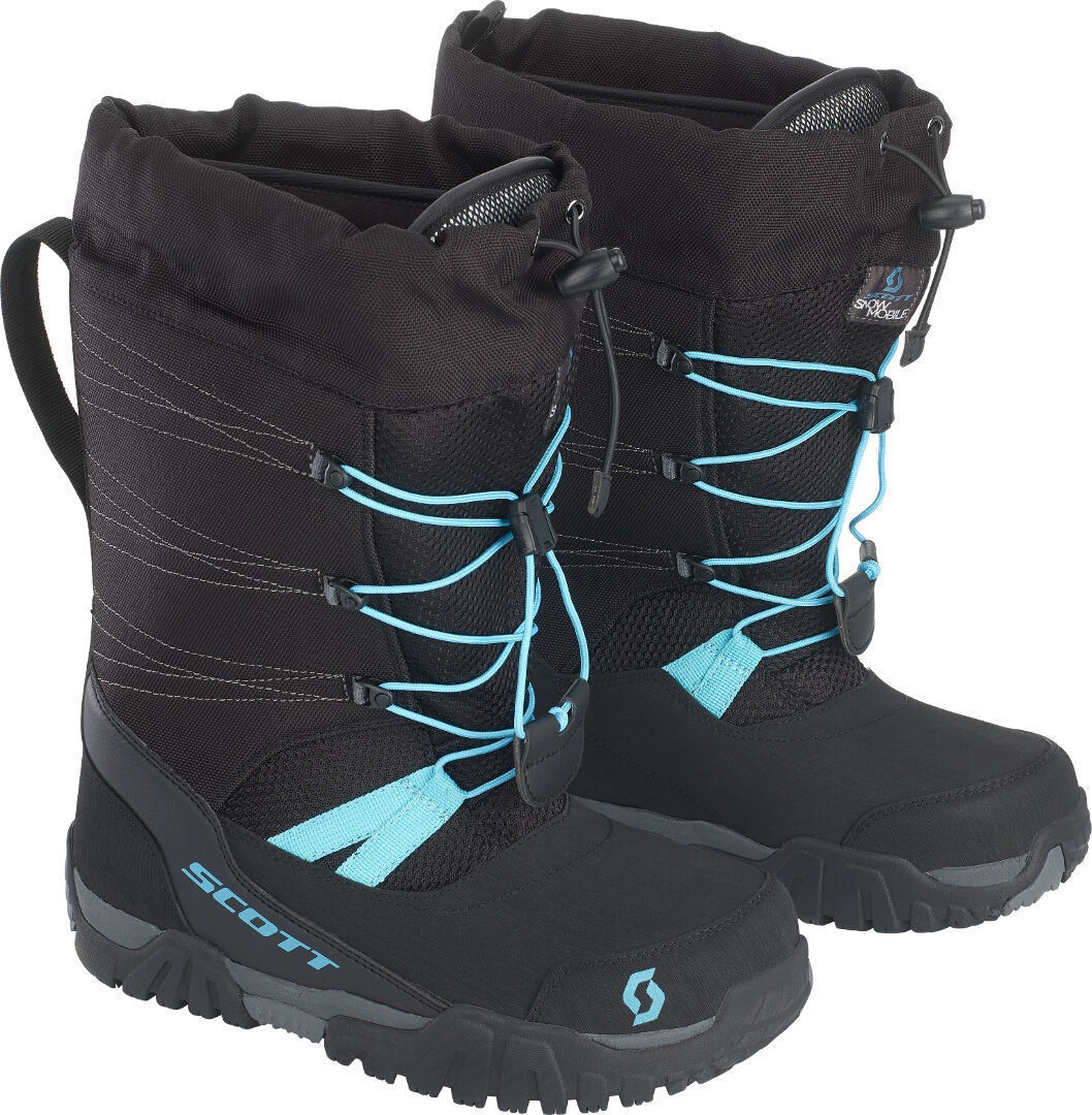 Scott R-T SMB Snowmobil Damen Stiefel, schwarz-blau, Größe 41