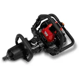 Eberth Benzin Schlagschrauber, Drehschlagschrauber, 2,3 PS / 1,7 kW Benzinmotor, 2-Takt, luftgekühlt, 46,5ccm Hubraum,