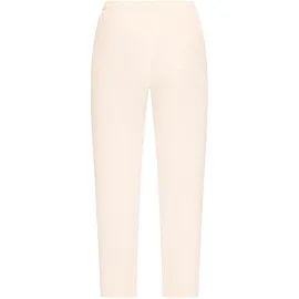 Cartoon Leinenhose Damen Lässig Beige 46