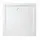 Hoesch Muna S 80x80x3cm, we., Solique, ohne Antirutsch