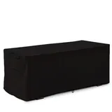 Generisch Garten Kissentruhe Kissenbox Abdeckung Auflagenbox Schutzhülle Gartenbox Abdeckplane Gartentruhe Schutzplane Abdeckhaube 100 Wasserdicht UV- Sowie Witterungsbeständig, 123x62x55/158x76x69cm