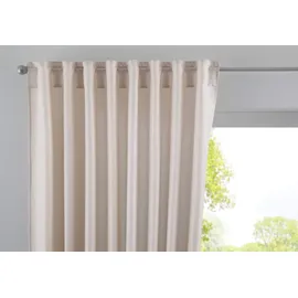 Gardinenbox Schlaufengardine, »JENA« HxB 225x140 cm Sand