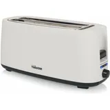 Tristar BR-1057, 4 Scheibe(n), Weiß, Kunststoff, Tasten, Drehregler, 1400 W, 230 V - Weiß