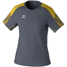 Erima EVO STAR Trainingsshirt Damen slate grey/gelb 34