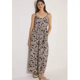 Cecil Maxikleid Paisleymuster Braun 46