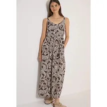 Cecil Maxikleid Paisleymuster Braun 46