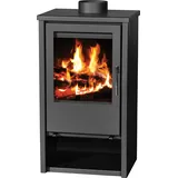 EEK A+ Kaminofen Victoria Regina 9.0 kW - Schwarz