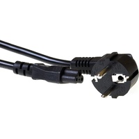 Act Powercord mains connector CEE7/7 male (angled) 5 m.