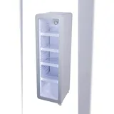 Gastro-Cool - Flaschenkühlschrank schmal - Retro Look - Vintage - Glastür / 140l - Weiss - GCGD135
