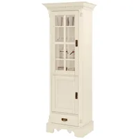 Home Affaire Vitrine »Milan«, Höhe 199 cm beige