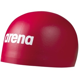 Arena Unisex-Adult Soft Badekappe 3D, RED, M