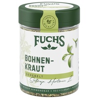 Fuchs Gewürze - Bohnenkraut gerebelt - ideal für Gemüsegerichte, Bohnengerichte oder Eintöpfe - natürliche Zutaten - 20 g in wiederverwendbarer, recyclebarer Dose
