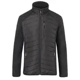 Kübler Hybridjacke schwarz/dunkelgrau S