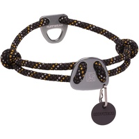 Knot-A-Collar Hundehalsband Knot-a-CollarTM Obsidian Black,