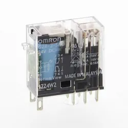 1St. Omron 105724 Mechanische und LED-Anzeigen, Spulenschutzbeschaltung G2R-2-SN...