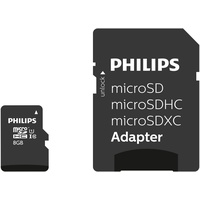 Philips microSDHC Ultra Speed 8GB Class 10 UHS-I +