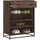 vidaXL Schuhschrank 75 x 97,5 x 38 cm Eichen-Optik braun