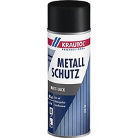 KRAUTOL Sprühlack Metallschutz seidenmatt schwarz, 0,4 l