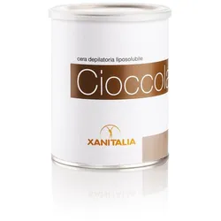 XanitaliaPro Fettlöslicher Enthaarungswachs Dose 800 ml Schokolade