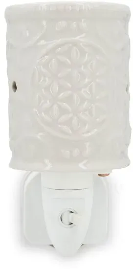 Candle Brothers Elektrische Duftlampe Keramik Weiß Weiß