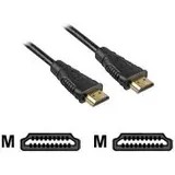 Sharkoon Audio - Videokabel HDMI Stecker - HDMI Stecker 19-polig schwarz 5,0 m