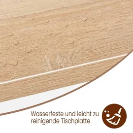 Woltu Bartisch 120 x 40 x 100 cm Beige