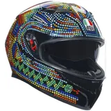 AGV K3 Rossi Winter Test 2018 Mehrfarbig M