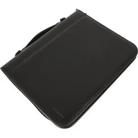 SOENNECKEN Schreibmappe Essen 5164 Griff Lederimitat schwarz