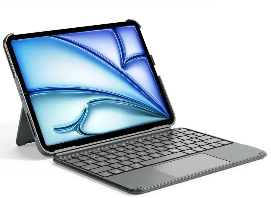 Inateck KB04122 QWERTZ Bluetooth Grau