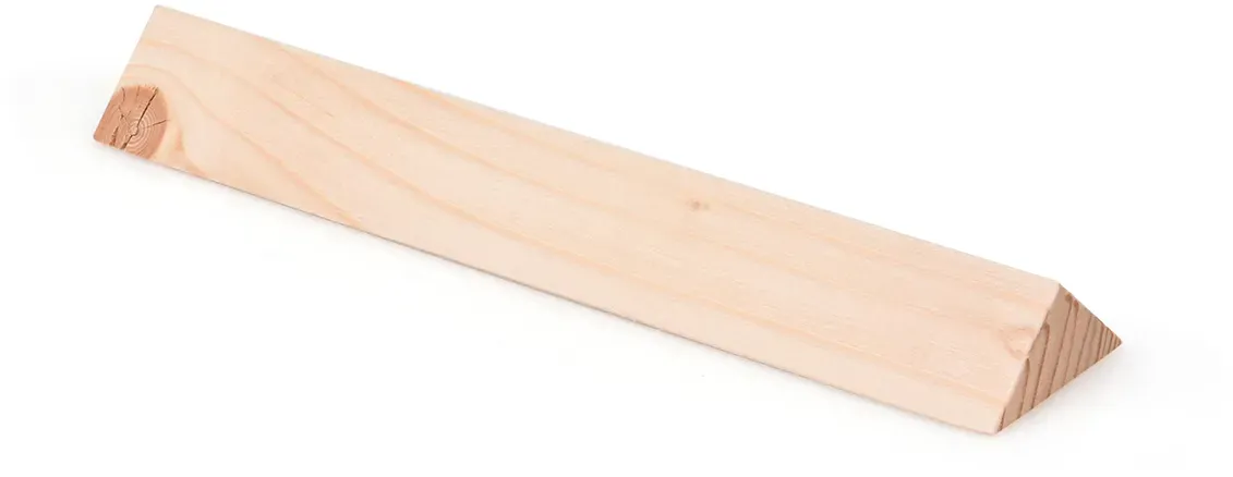 Fichtenholz-Ecke | 250 x 35 x 35 mm | Komponente für Kistenbau