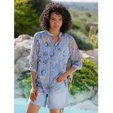 Heine Druck-Tunika blau 36